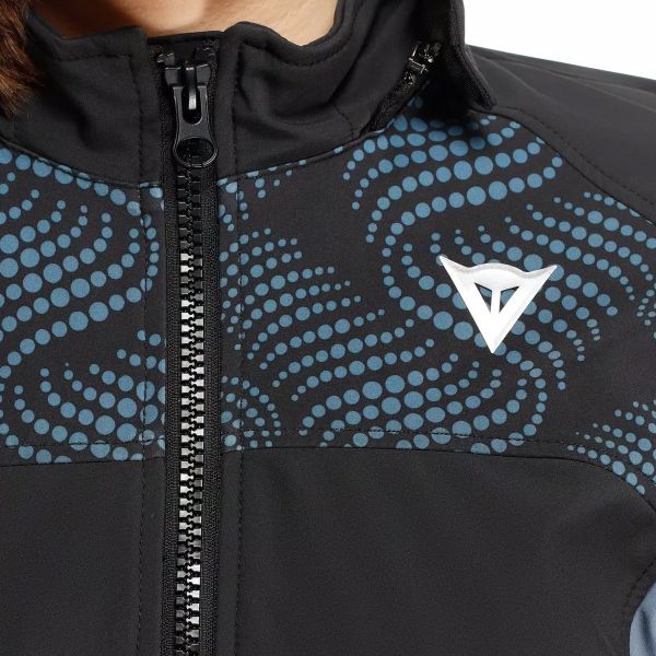 Dainese Ignite 2 Tex Woman Black Blue Mirage