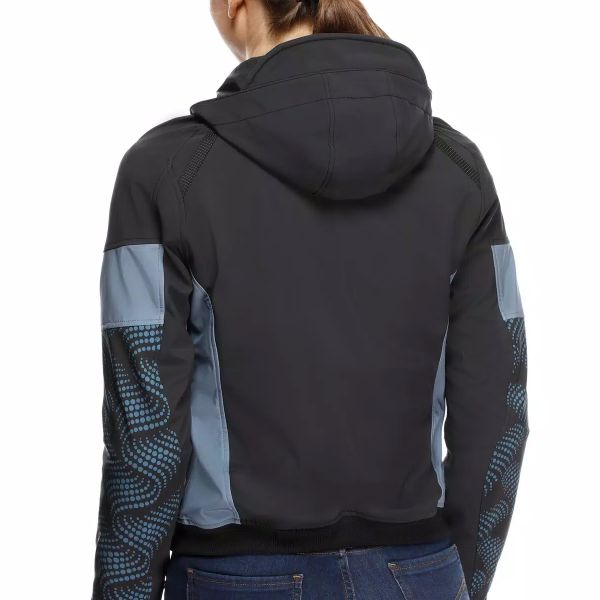 Dainese Ignite 2 Tex Woman Black Blue Mirage