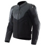 Blouson Moto Dainese Iperattiva Leather Tex Black