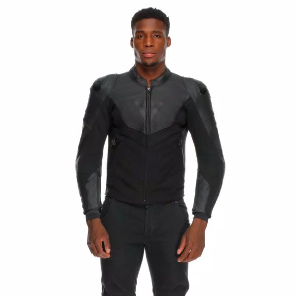 Dainese Iperattiva Leather Tex Black