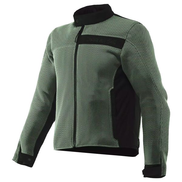 Blouson Moto Dainese Lisbona Air Tex Iceberg Green Black