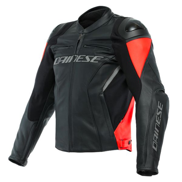 Blouson Moto Dainese Racing 4 Black Fluo Red Blouson Moto Dainese Racing 4 Black Fluo Red