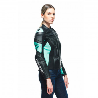 Dainese Racing 4 Lady Black Acqua Green