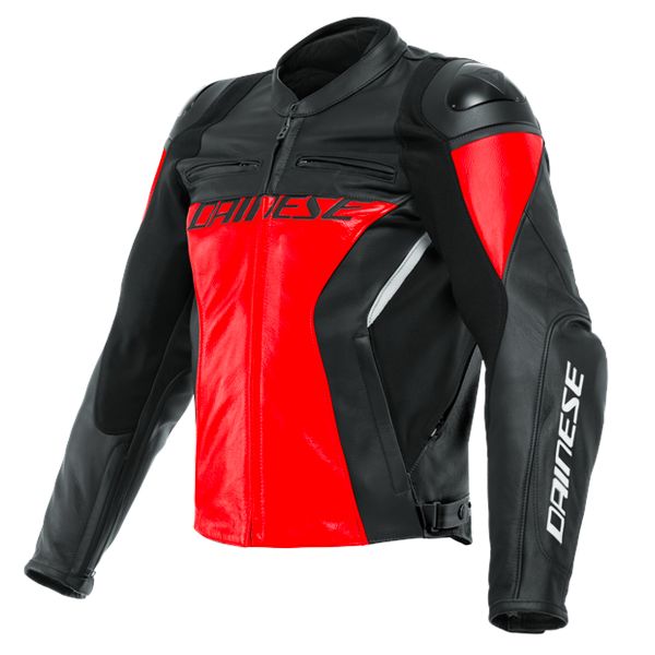 Blouson Moto Dainese Racing 4 Lava Red Black