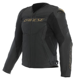 Blouson Moto Dainese Racing 5 Leather Black Gold