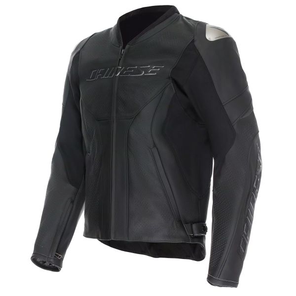 Blouson Moto Dainese Racing 5 Perf Leather Woman Black