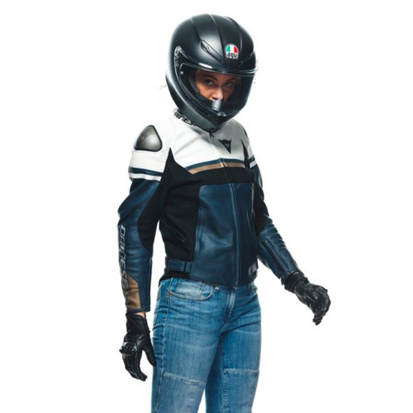 Dainese Rapida Lady Black Iris White Tibetan
