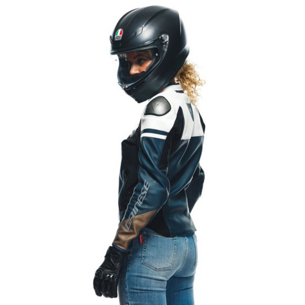 Dainese Rapida Lady Black Iris White Tibetan