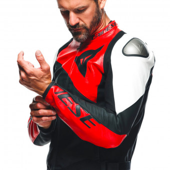 Dainese Sportiva Black Matt Lava Red White