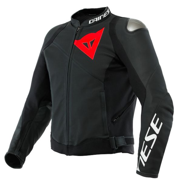 Blouson Moto Dainese Sportiva Perforated Black Matt