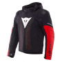 Blouson Moto Dainese Super Sprint Air Tex Black White Red