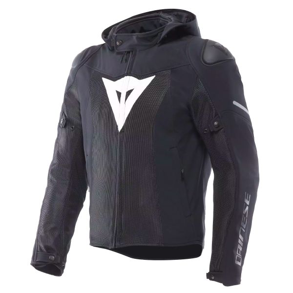Blouson Moto Dainese Super Sprint Air Tex Black White