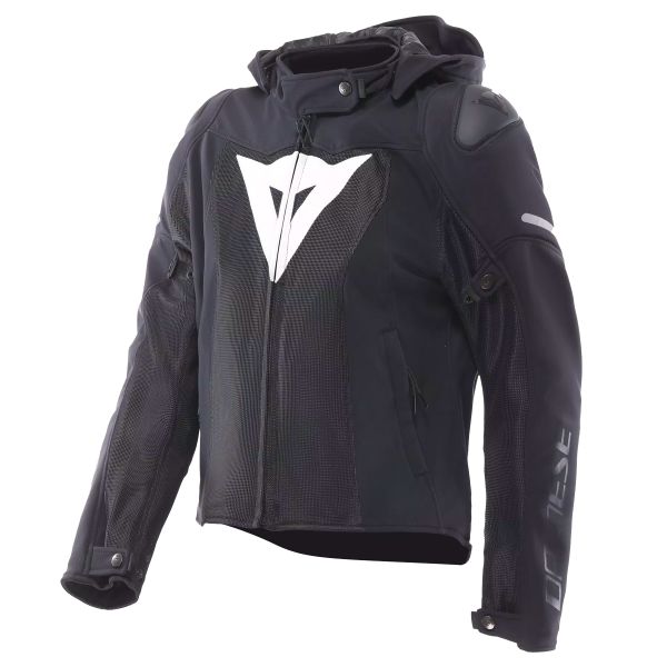 Blouson Moto Dainese Super Sprint Air Tex Woman Black White