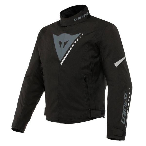 Blouson Moto Dainese Veloce D-Dry Black Charcoal Grey White