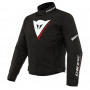Blouson Moto Dainese Veloce D-Dry Black White Lava Red