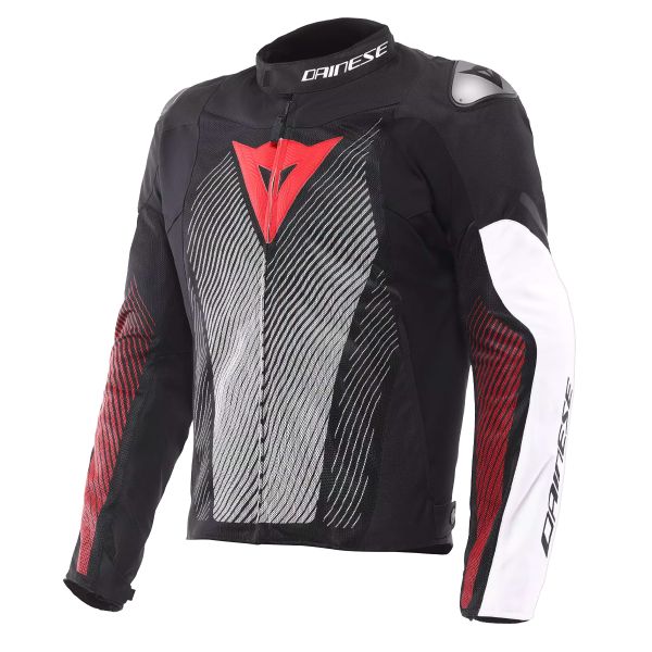 Blouson Moto Dainese Ventar Air Tex Black White Red