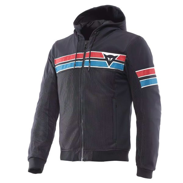 Blouson Moto Dainese Vintedge Air Tex Black Blue Red