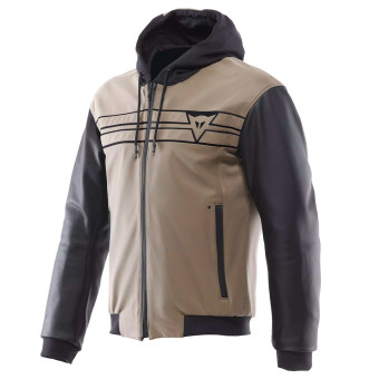Blouson Moto Dainese Vintedge Leather Sand Black