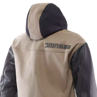Dainese Vintedge Leather Sand Black