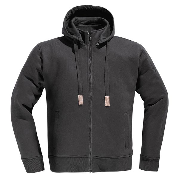 Blouson Moto DIFI Downtown Hoodie Black