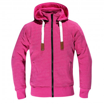 Blouson Moto DIFI Downtown Lady Hoodie Pink Blouson Moto DIFI Downtown Lady Hoodie Pink