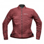 Blouson Moto DIFI Ibiza Air Lady Burgundy