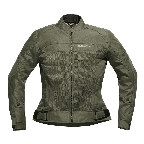 Blouson Moto DIFI Ibiza Air Lady Olive Green