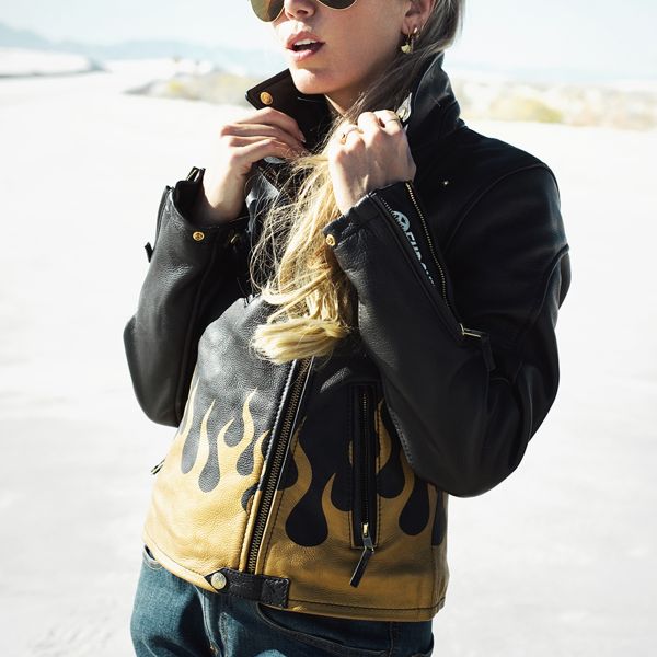 Blouson Moto EUDOXIE Eve Burn Blouson Moto EUDOXIE Eve Burn