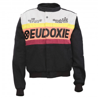 Blouson Moto EUDOXIE Nascar Orange