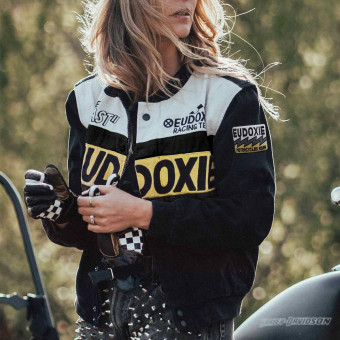 Blouson Moto EUDOXIE Nascar Yellow Blouson Moto EUDOXIE Nascar Yellow