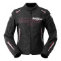 Blouson Moto Furygan Agata Black White Pink