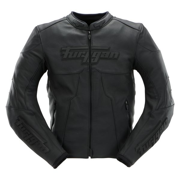 Blouson Moto Furygan Attila Black Black