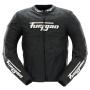 Blouson Moto Furygan Attila Black White