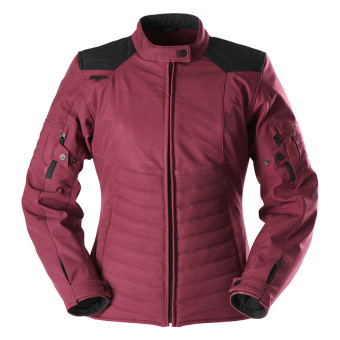 Blouson Moto Furygan Ice Track Lady Burgundy