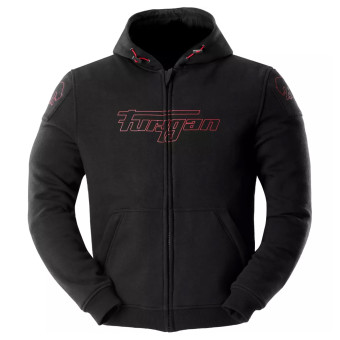 Blouson Moto Furygan Livio X Kevlar Black Red