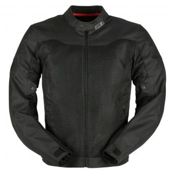 Veste moto tissu A-Pro Sport BOOSTER noir jaune Vente en Ligne 