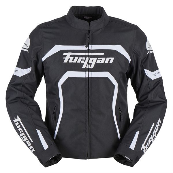 Blouson Moto Furygan Mystic Evo Black White