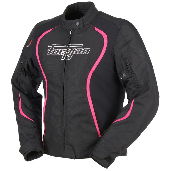 Blouson Moto Furygan Odessa Black White Pink Blouson Moto Furygan Odessa Black White Pink