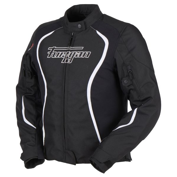 Blouson Moto Furygan Odessa Black White Blouson Moto Furygan Odessa Black White