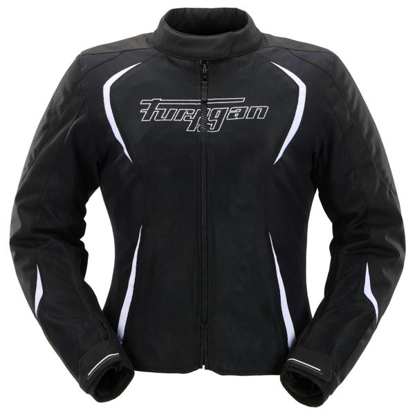 Blouson Moto Furygan Odessa Evo 3in1 Vented + Black White White