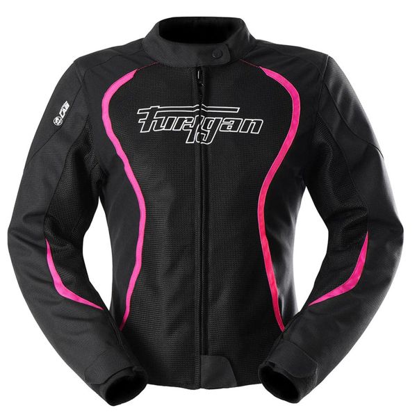 Blouson Moto Furygan Odessa Vented 3 in 1 Black White Pink Blouson Moto Furygan Odessa Vented 3 in 1 Black White Pink