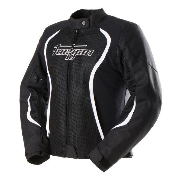 Blouson Moto Furygan Odessa Vented 3 in 1 Black White Blouson Moto Furygan Odessa Vented 3 in 1 Black White