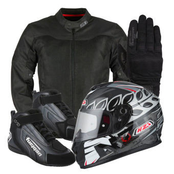 Blouson de moto Cuir Furgan - Équipement moto