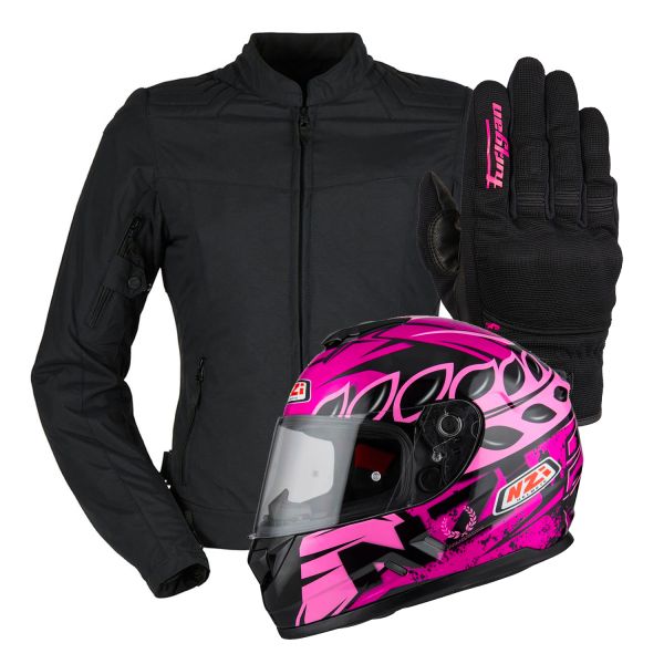 Blouson Moto Furygan Pack Equipement Permis Moto Eco Femme