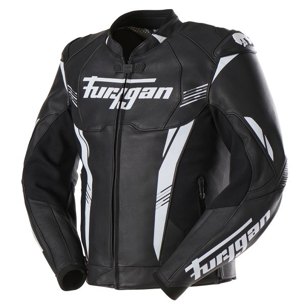Blouson Moto Furygan Pro One Black White Blouson Moto Furygan Pro One Black White