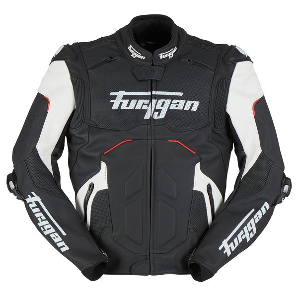 Blouson Moto Furygan Raptor Evo 2 Black White Red