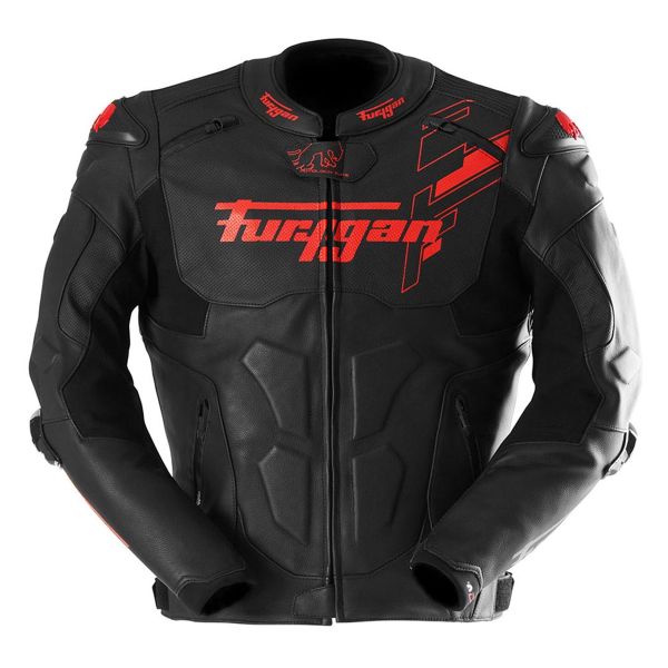 Blouson Moto Furygan Raptor Evo 3 Black Red Red
