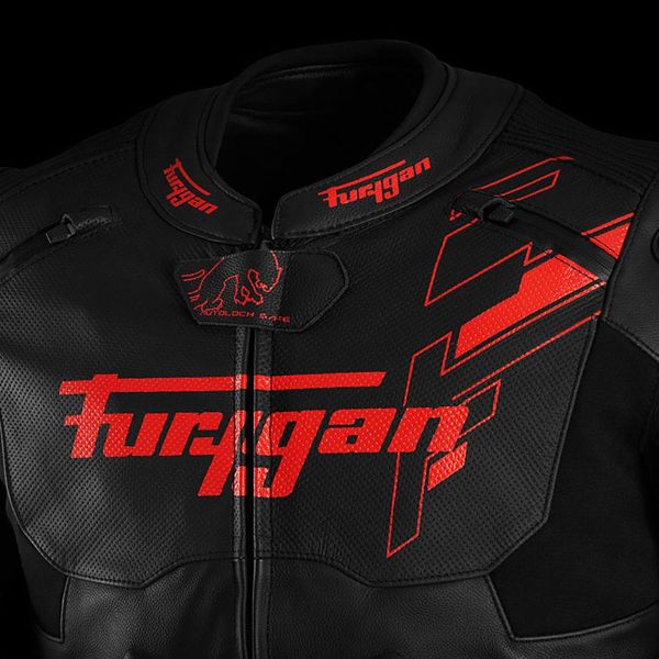 Furygan Raptor Evo 3 Black Red Red