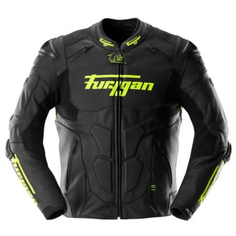 Blouson Moto Furygan Raptor Evo 3 Black Yellow