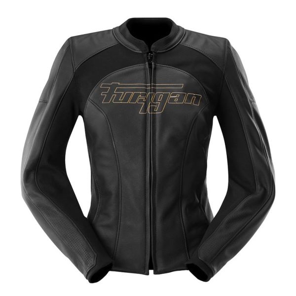 Blouson Moto Furygan Romy Black Gold